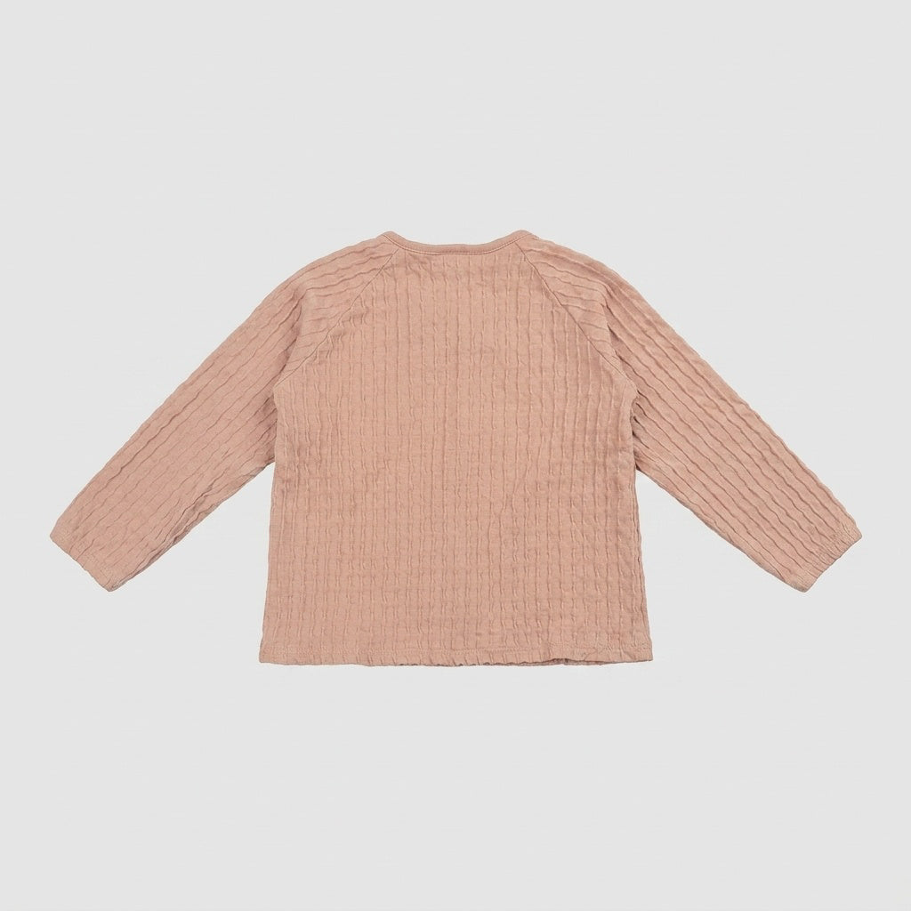 H&M - Chandail tunique d'occasion pour fille, 6-9 mois - vêtements seconde main Floralie