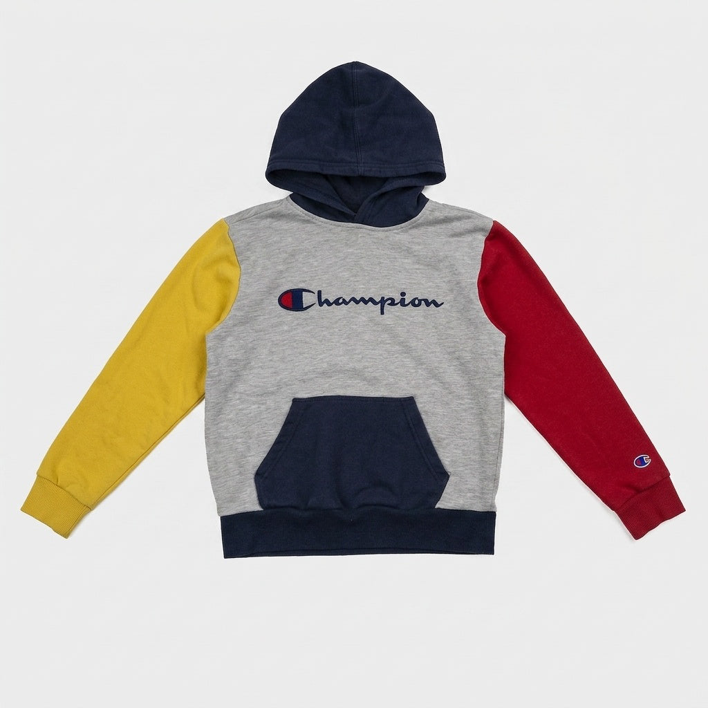 Champion - Chandail à capuchon d'occasion pour garçon, M (8-10 ans) - vêtements seconde main Floralie