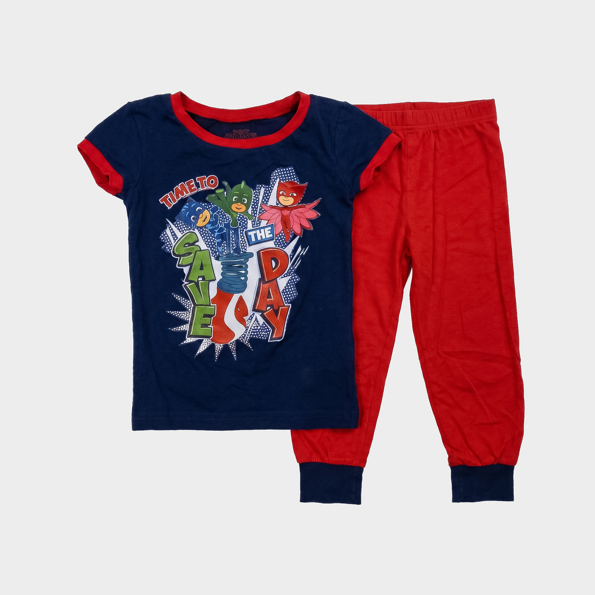 PJ Masks - Pyjama deux pièces d'occasion pour enfant, 4 ans - vêtements seconde main Floralie