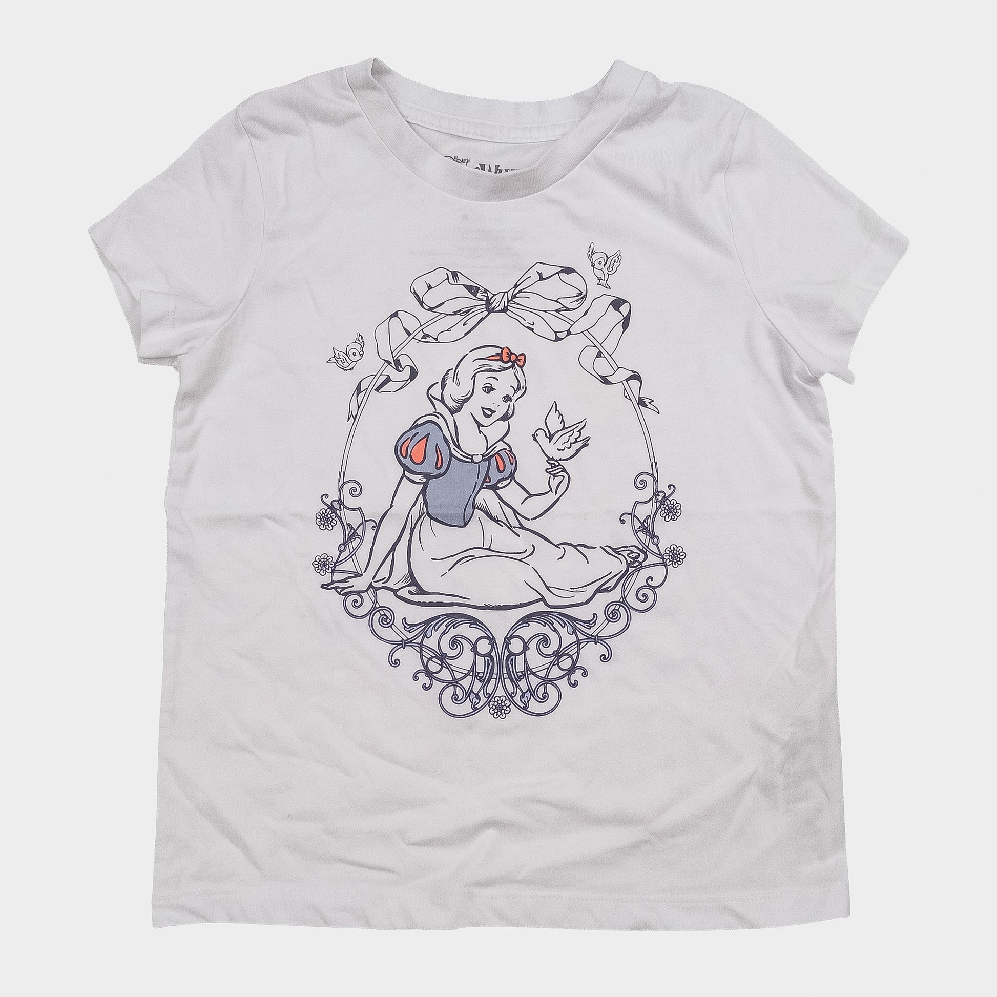 Disney - T-shirt d'occasion pour fille, Small (7-8 ans approx) - vêtements seconde main Floralie
