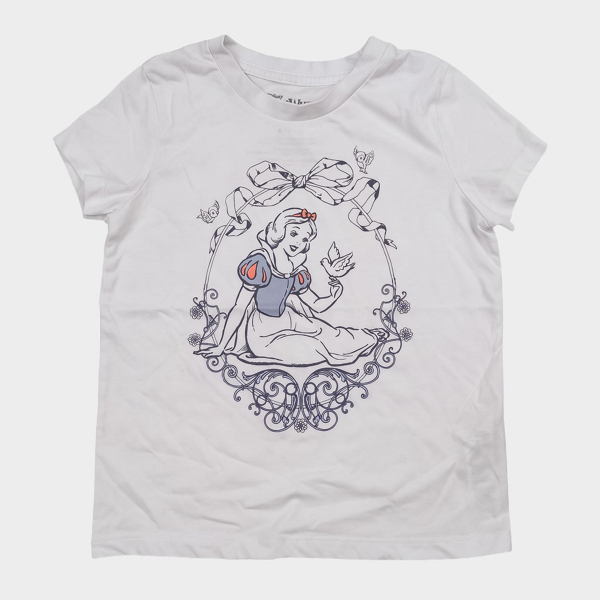 Disney - T-shirt d'occasion pour fille, Small (7-8 ans approx) - vêtements seconde main Floralie