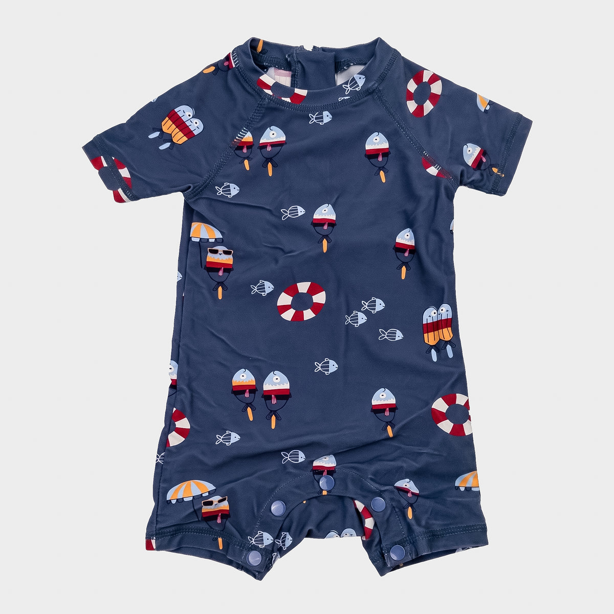 Souris Mini - Maillot de bain une pièce d'occasion pour garçon, 3-6 mois - vêtements seconde main Floralie