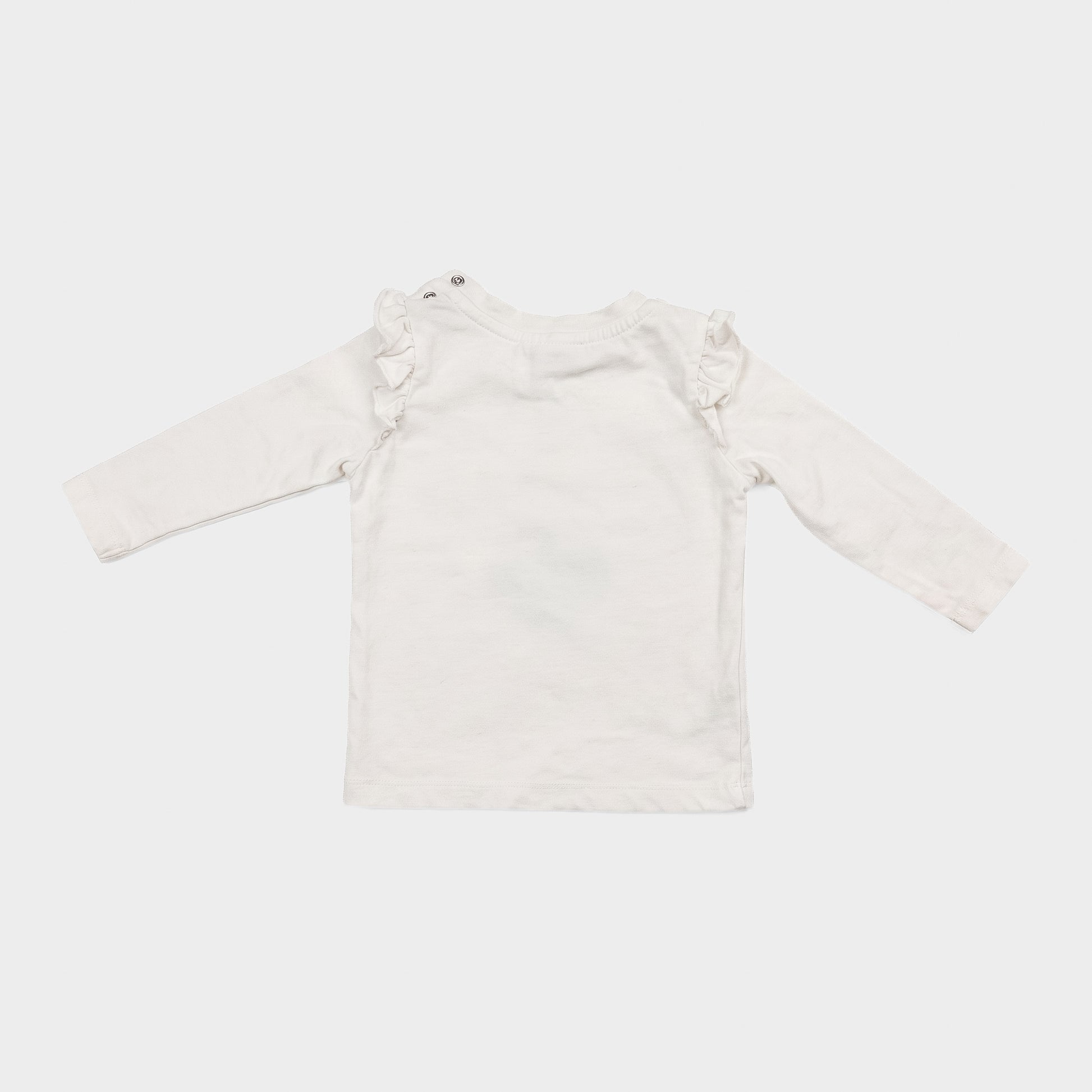 Grow Your Heart Three Sizes - Chandail à manches longues d'occasion pour fille, 12 mois - vêtements seconde main Floralie