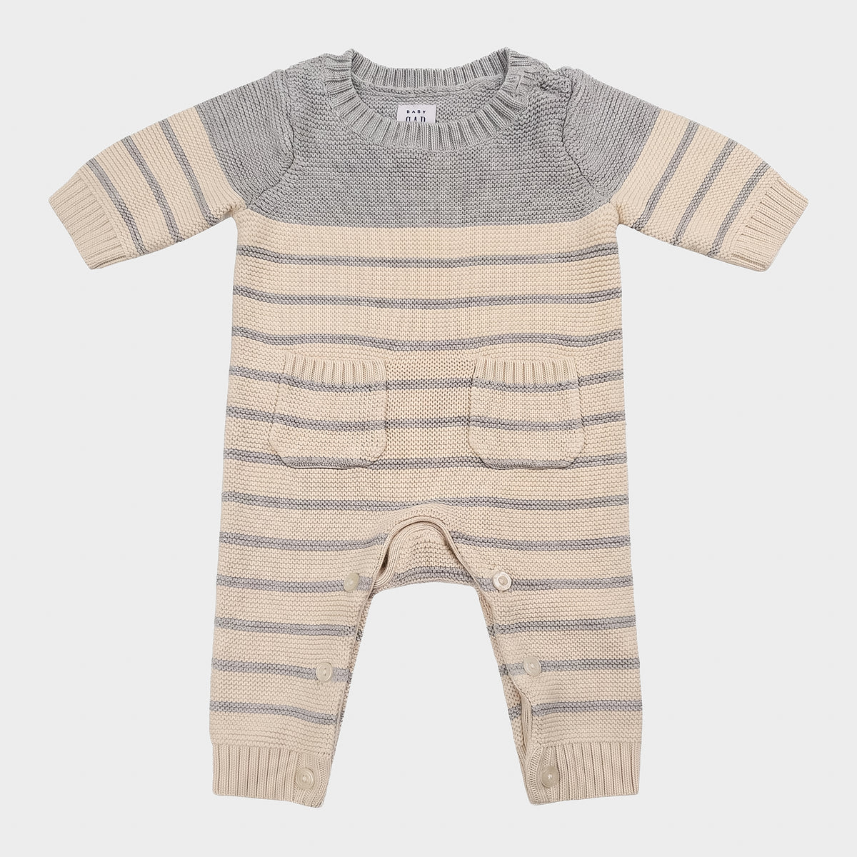 Baby Gap - Combinaison en laine d'occasion pour enfant, 0-3 mois - vêtements seconde main Floralie
